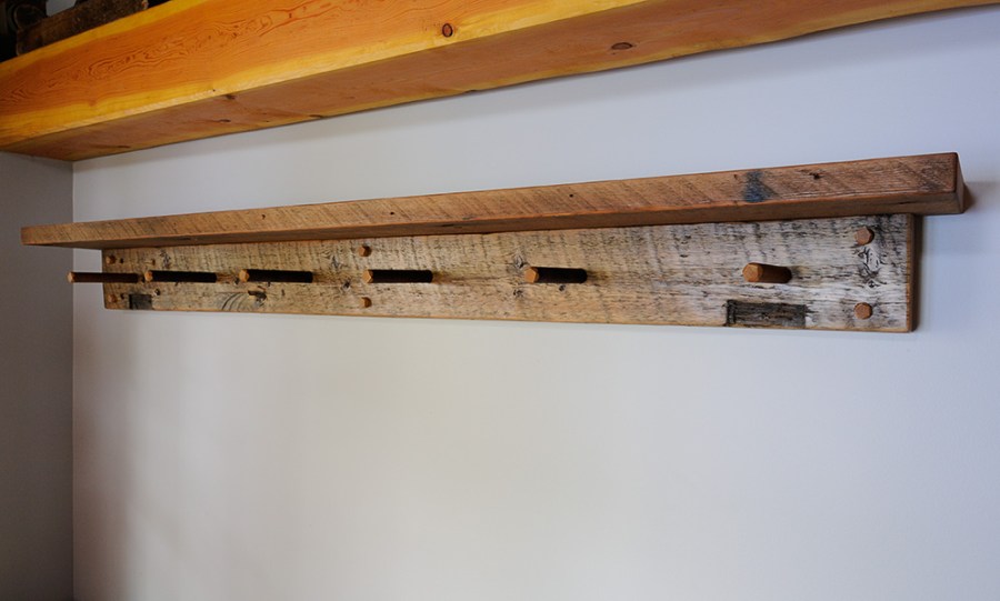 Reclaimed Coat Rack