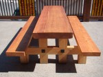 Raging Elk Picnic Table